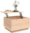vidaXL - Salontafel - 60x50x35 - cm - massief - grenenhout