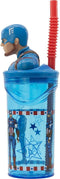Beker met Rietje Capitán América CZ11331 360 ml 3D