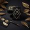 HOT Games - Speelkaarten - 100% kunststof waterproof - Zwart Gouden Roos