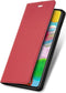 iMoshion Hoesje Geschikt voor Samsung Galaxy A41 Hoesje Met Pasjeshouder - iMoshion Slim Folio Bookcase - Rood