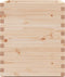 vidaXL - Plantenbak - 60x60x72,5 - cm - massief - grenenhout