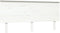 vidaXL - Hoofdbord - 164x6x82,5 - cm - massief - grenenhout - wit