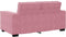 vidaXL - Tweezitsbank - 120 - cm - fluweel - roze
