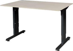 Verstelbaar Bureau - 120x80 robson - zwart frame
