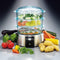 Gastroback 42510 - Stoomkoker - 3 etages - RVS