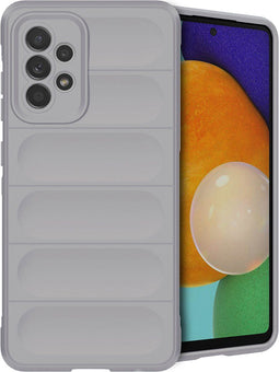 imoshion Hoesje - Geschikt voor Samsung Galaxy A52 (4G) / A52s / A52 (5G) - EasyGrip Backcover - Grijs
