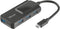 Trust Oila - USB 3.0 Hub - 4 Poorts USB Type C naar Type A - Zwart