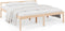 vidaXL - Seniorenbed - massief - grenenhout - 200x200 - cm
