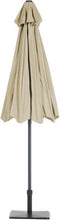 Beliani RAPALLO - Led Parasol - Beige - Kunststof