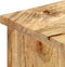 vidaXL - Dressoir - 100x35x60 - cm - massief - mangohout