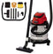 Einhell TC-VC 18/20 Li S-Solo - Accu Nat-/Droogzuiger - 20L RVS reservoir - Max. zuigkracht 80 mbar
