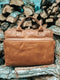 Leren Laptoptas Cognac Jackson