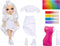 Rainbow High Air Brush & Create-modepop - Airbrushset - Afwasbare markers - Wit