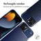 iMoshion Hoesje Geschikt voor iPhone 14 Plus Hoesje Siliconen - iMoshion Carbon Softcase Backcover - Blauw