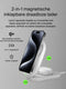 Belkin BoostCharge 2-in-1 - Magnetische Inklapbare Draadloze Lader met Qi2 15W - Wit