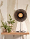 GOOD&MOJO Wandlamp Kalimantan - Bamboe/Zwart - Ø44cm - Binnen Modern