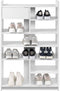 Schoenenkast - MÜNSTER - Wit - 12 paar schoenen - 71,5 x 25 x 109 cm