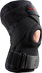 McDavid Kniebandage - Kniesteun met klittenband - Zwart - Maat XXL