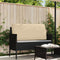 vidaXL - Pallet - Kussen - voor - Rugsteun - Beige - 120x40x12 - cm - Oxford - Stof