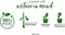 Elho Sereh Rond 60 - Grote Bloempot - 100% Gerecycled Plastic - Ø 59 x H 50.6 cm - Scandinavisch groen