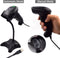Barcode Scanner lezer met houder Ewent Ew3420 Led Usb Zwart