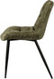 PoleWolf - Louis Stoel - Fusion Stof - Vintage Groen - Set van 4