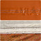 vidaXL - Kampeerluifel - waterdicht - 420x440 - cm - grijs - en - oranje