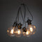Konstsmide® 2395-800 - Snoerverlichting - 10 PowerLED globes ø10cm - extra warmwit - dimbaar - verlengbaar tot 40m