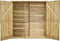 vidaXL - Tuinschuur - 163x50x171 - cm - geïmpregneerd - grenenhout