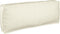 vidaXL - Palletkussen - voor - Rugsteun - Crème - 120x40x12 - cm - Oxford - Stof