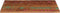 vidaXL - Tafelblad - rechthoekig - 100x60x1,5 - cm - massief - gerecycled - hout