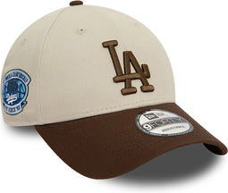 LA Dodgers Cap - World Series Team Side Patch - LIMITED EDITION - 9Forty - One size - Cream - New Era Caps - Los Angeles Dodgers Pet Heren - Pet Dames - Petten