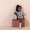 Little Dutch Flowers & Butterflies - Regenlaarsjes - 100% natuurlijk rubber - Roze