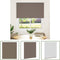 vidaXL Rolgordijn - verduisterend - 140x150 cm - koffiebruin