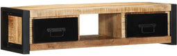 vidaXL - Tv-meubel - 100x30x25 - cm - massief - ruw - mangohout