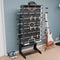 Juskys Multi-Speeltafel 5 in 1 - Biljart Tafelvoetbal Hockey Tafeltennis Basketbal - Benzine