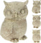Uil 6x6x9 cm 3ass goud kerstversiering