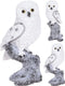 Uil op boomstam 20 cm 2 assorti