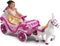 Huffy Princess Koets 17335W - 6V Prinsessenkoets - Interactief Paard - Roze