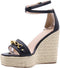 Guess Wendy - Sleehakken - Gouden details - Zwart