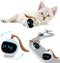 Otiume Interactieve Kattenbal - Zelfrollend - USB Oplaadbaar - Wit