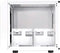 Thermaltake Core V1 Snow - Mini-tower PC-behuizing - 200mm ventilator LCS-compatibel - Wit