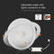 V-TAC VT-2-10-N LED Verstelbare Downlight - Samsung - IP20 - Wit - 10W - 1060 Lumen - 6400K - 5 Jaar