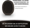 Somstyle Oorkussens Met Hoofdband Set Geschikt Voor Skullcandy Crusher Wireless & Hesh 3 - Met Noise Cancelling - Zacht Foam - Eiwitleer - Zwart