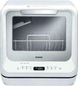 Bomann TSG 5704 - Tafelmodel vaatwasser - 2 couverts - Wit (2 couverts)