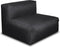 Feel Furniture - Binnen en Buiten bank - Odin - 5 Persoonsbank - Grijs - Met Hocker