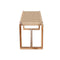 Kruk Home ESPRIT - Kruk - Teakhout 120 x 40 x 45 cm - Bruin
