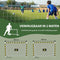 Umbro Voetbaldoel - Voetbal Goal 300 x 200 x 110 cm - Metaal - Zwart/Geel