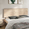 vidaXL - Hoofdbord - 204x6x82,5 - cm - massief - grenenhout