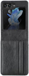 imoshion Samsung Galaxy Z Flip 5 - Luxe Bookcase - 3 pasjes en briefgeld - Zwart